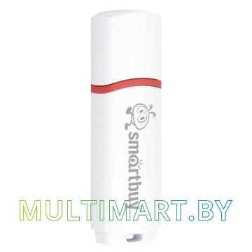 USB Flash Smartbuy 64GB Crown White (SB64GBCRW-W)